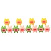 Toyvian 12 Pièces Pincer La Musique Ensembles De Jeu pour Enfants Jouet Gonflable Ensemble De Jeu Animal Cadeaux De Fête Four