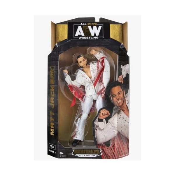 AEW All Elite Wrestling Unrivalled Collection Figurine 16,5 cm – Matt Jackson