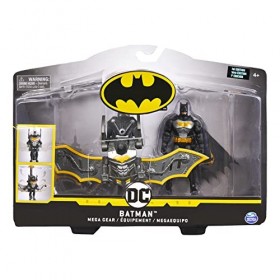 BATMAN Figurine Mega Gear Deluxe de 10,2 cm avec armo Transformable