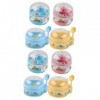 ibasenice 8 Pcs Dinosaure Attraper Machine Jouet Petites Choses Jeux Attrape-Poisson Trucs Jouet Jouets Mini Jouets pour Enfa