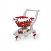 Chicos - 2en1 Chariot + Panier de Supermarché. Jeu dImitation pour Enfant. 18 Accessoires Inclus. +36 Mois 84158 