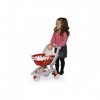 Chicos - 2en1 Chariot + Panier de Supermarché. Jeu dImitation pour Enfant. 18 Accessoires Inclus. +36 Mois 84158 