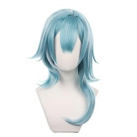 Perruque de cosplay Eula du jeu Genshin Impact