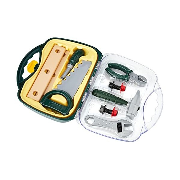 Theo Klein 8465 Bosch Mallette Outils Mm I Accessoires Variés Établi Comme Marteau Scie Pince Et Beaucoup Plus Ds Une Robuste