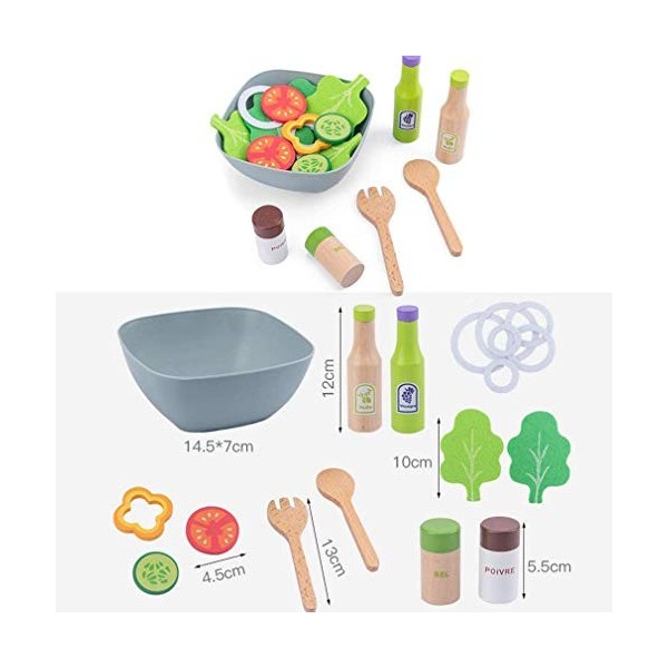Dinette En Bois 5-en-1 Pour Enfant 2-3 Ans - Cuisine, Pêche, Tri, Jeu Montessori