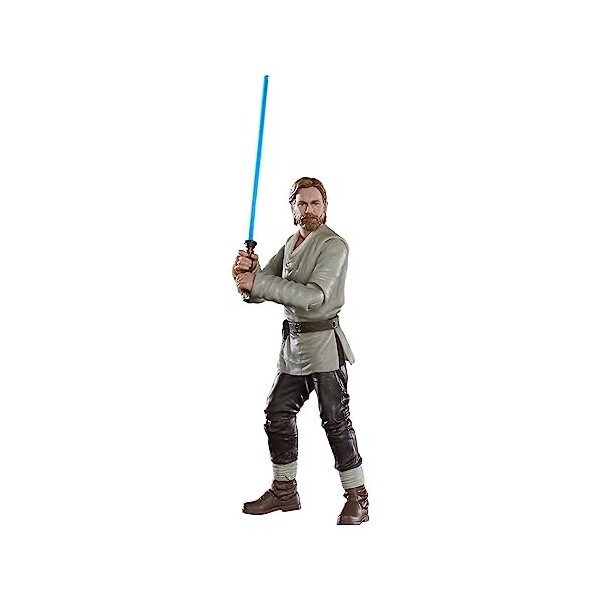 Star Wars The Black Series, Obi-Wan Kenobi Jedi Errant , Figurine de 15 cm, Obi-Wan Kenobi, dès 4 Ans