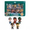 Giochi Preziosi Pinypon Action Figurines Multipack 5 Figurines avec Fonctions Mix&Match et Accessoires