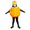 Amscan- Costume Enfant Pumpkin Tabard 2-3 Ans Peppa Pig Party Horror Cosplay Deguisement Halloween Citrouille, 9907590, Orang