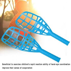 VGEBY Jeu de Balle de Crosse pour Enfants, Jeu de Raquette de Crosse pour Enfants