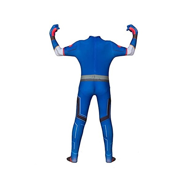 LGYCB Avengers America Costume de captian pour enfant et adulte, déguisement de super-héros pour Halloween, jeu de rôle enfa