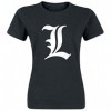 ABYstyle - ABYTEX021 - Death Note - Déguisements et Imitations - T-Shirt Basic Femme L Tribute Black