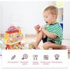 Chariot à crème glacée pour enfant : pelle et apprenez à la crème glacée, ensemble de jeu éducatif pour tout-petits, modèle d