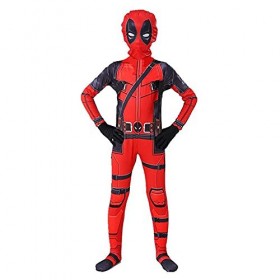 Berrysun Enfants Adultes Deadpool Body Body Cosplay Costumes SUPERHERO 3D Jumpsuit imprimé Halloween Carnaval Onesis Film Ven