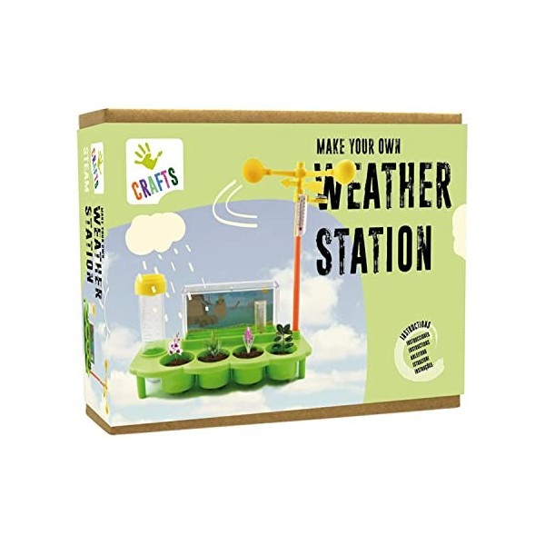 Andreu Toys - Make Your Own Weather Station Jeux de capacité Multicolore, unique N645392 