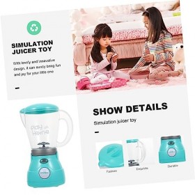 Toyvian 1 Jeu De Simulation Machine À Jus Mélangeur Alimentaire Jouet Mélangeur Électrique Jouets De Fabricant De Nourriture 