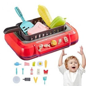 Faire Jouer à la boîte Cuisine gastronomique pour Les,Jeu Nourriture Cuisine avec Musique et Changement Couleur la lumière - 