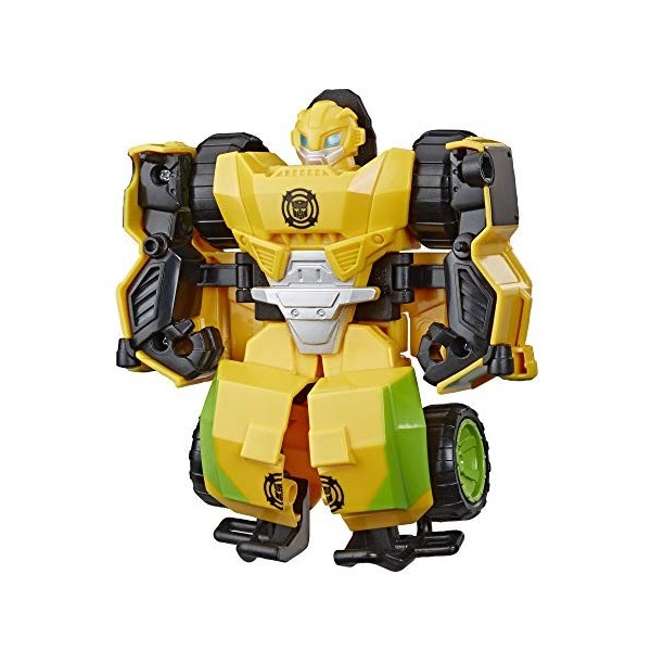 Transformers Rescue Bots Academy - E5691 - Figurine articulée Transformable 11cm - Bumblebee Rock Crawler