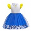 Lito Angels Deguisement Robe Jessie pour Bebe Fille, Anniversaire Fete Carnaval Costume Coton Casual Ete, Taille 6-12 mois é