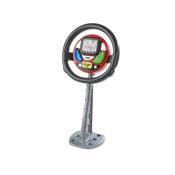 Casdon Sat Nav Steering Wheel , Toy Steering Wheel For Children Aged 3+ , Provides Endless Excitement With Spoken Commands An