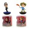 Toptoys2u Bargain Bundles Jurassic Park Revos Alan Grant et Ian Malcolm Balance Vinyl Models