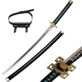 Tokitou Muichirou Épée De Samouraï En Bois Exquis À Collectionner, 75 Cm/104 Cm, Épée De Tueur De Démons, Katana Japonais, Ac