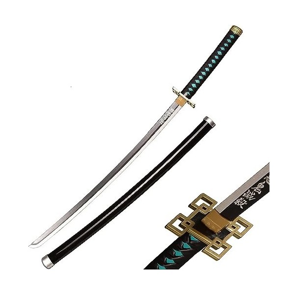 Tokitou Muichirou Épée De Samouraï En Bois Exquis À Collectionner, 75 Cm/104 Cm, Épée De Tueur De Démons, Katana Japonais, Ac