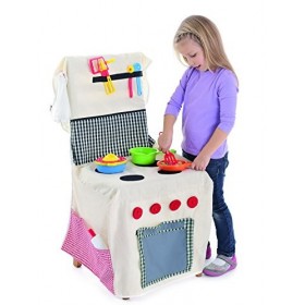 BABY-WALZ La housse de chaise «&nbsp;cuisine pour enfant&nbsp;» cuisine de jeu, multicolore