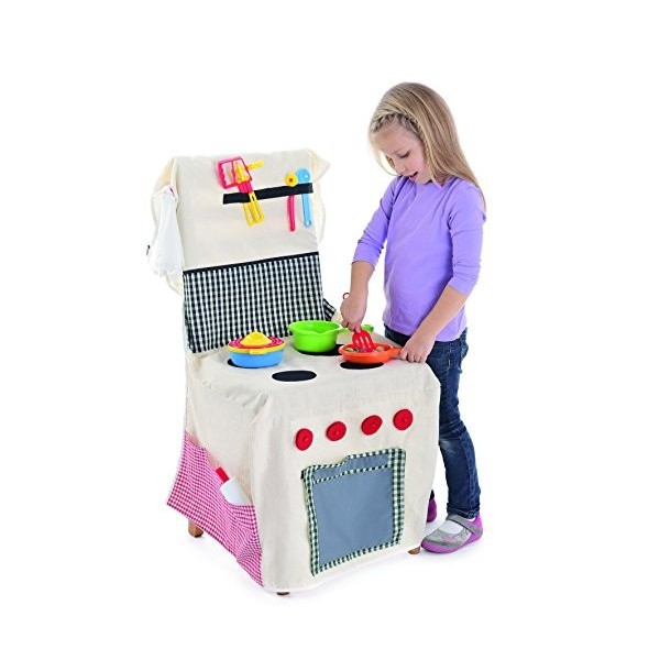 BABY-WALZ La housse de chaise « cuisine pour enfant » cuisine de jeu, multicolore