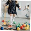 Abaodam 2 Pièces Balai pour Enfants Mini Balai Jouets De Nettoyage pour Enfants Jouet De Ménage pour Enfants Jouet De Balai p