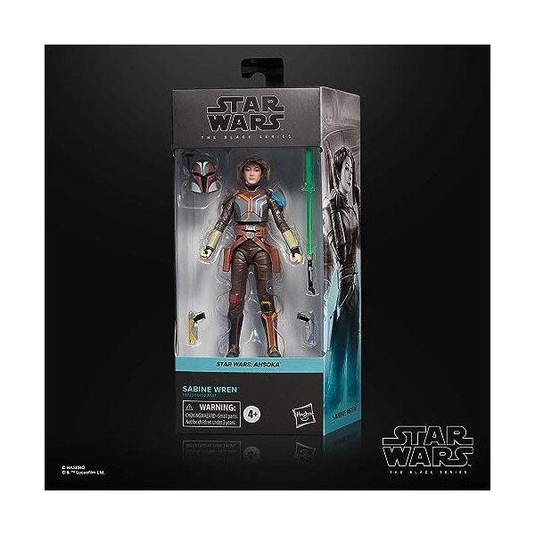 Hasbro Star Wars The Black Series Sabine Wren, Star Wars : Ahsoka Figurines 15,2 cm, F8733