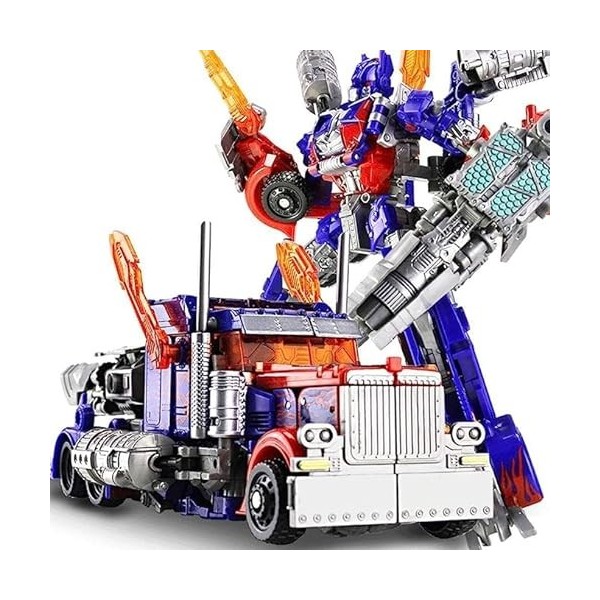 Jouets Transformers Optimus Prime, Sky Warrior, Wire Rope Warrior, Bumblebee, Jouet de Transformation Fait à la Main, Robot M