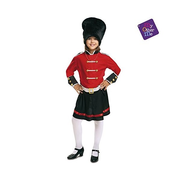 My Other Me Me-200941 Costume de garde anglais pour fille 5-6 ans Viving Costumes 200941 