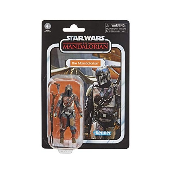 Star Wars The Vintage Collection The Mandalorian Toy Figurine daction 9,5 cm Jouets pour Enfants à partir de 4 Ans