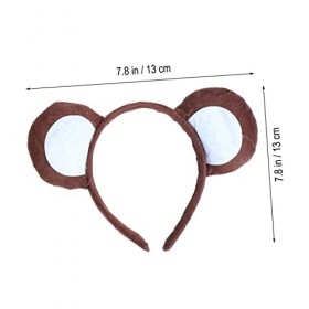 Beaupretty 20 Pièces Fournitures De Fête Pour Adultes Bandeau DOreille De Zèbre Costumes DHalloween Pour Adultes Tenues De 