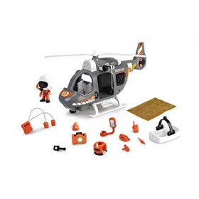 Pinypon Action - Hélicoptère de Sauvetage avec 1 Figurine avec Accessoires, pour Enfants de 4 à 8 ans Famosa 700015350 