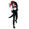 ALKoy Hedgehog Cosplay Black Costume Kids Cartoon Dress Up Carnival Cosplay Pretend Play Game Stage Show Child Halloween