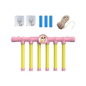 Colcolo Falling Sticks Game Toy Jeux de 3 Vitesse réglable Activité éducative Jouet interactif, Jeu de coordination œil-main 