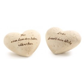 Cœurs en céramique de l‘affection