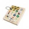 predolo Switch Busy Board Jouet Montessori, jeu de rôle, motricité fine, jouet de voyage pour la maternelle, cadeaux dannive