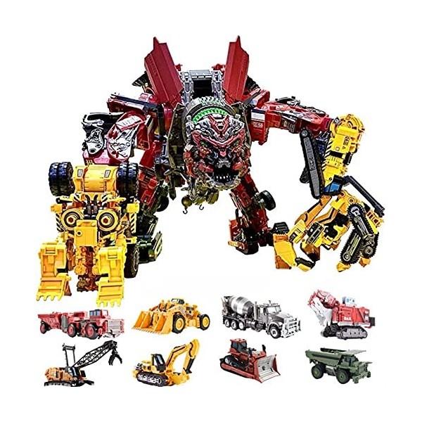 ZPPZ Studio SS69 Construction Dévastator Toys KO Version Action Figure Robot Jouet 8 Ans et Plus, pour Les Enfants Meilleur C