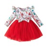 Yavion Robe De Noel Bebe Fille Pere Noel Deguisement Tenue Noel Robe Pull Longue DéGuisement Enfant Fille Déguisement Sorcièr