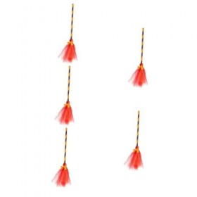 KALLORY 5 Pièces Balai Accessoire Ornement Méchant Jeu De Rôle pour Enfants Fil De Fête Volant Accessoires Décoratifs Cosplay