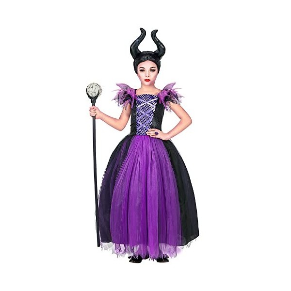 WIDMANN 70245 COSTUME MALEFICA BAMBINA 4/5 BELLA ADDORM 7024