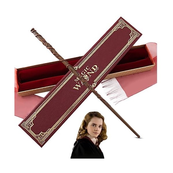 MANBOC Baguette magique Wizarding World Résine Baguette magique de luxe Baguette magique avec boîte Accessoires Baguette magi