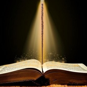 MANBOC Baguette magique Wizarding World Résine Baguette magique de luxe Baguette magique avec boîte Accessoires Baguette magi