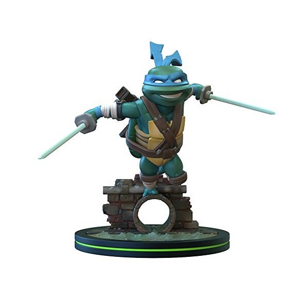 Quantum Mechanix Tortues Ninja Figurine Q-Fig Leonardo 13 cm