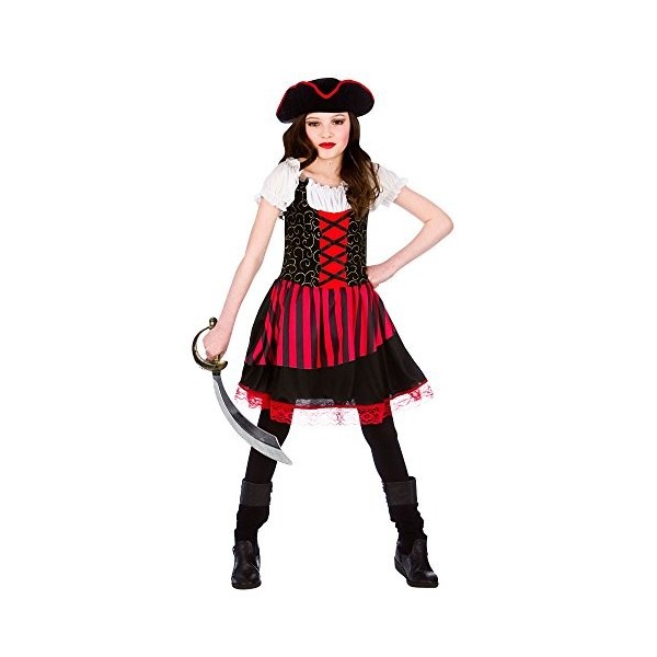 Pretty Pirate Girl - Kids Costume 5 - 7 years