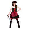 Pretty Pirate Girl - Kids Costume 5 - 7 years