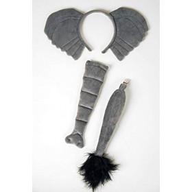 Festartikel Müller 90018400 Ensemble déléphants avec oreilles déléphant