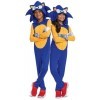 Sonic The Hedgehog Costume de carnaval pour enfant de 4 à 6 ans